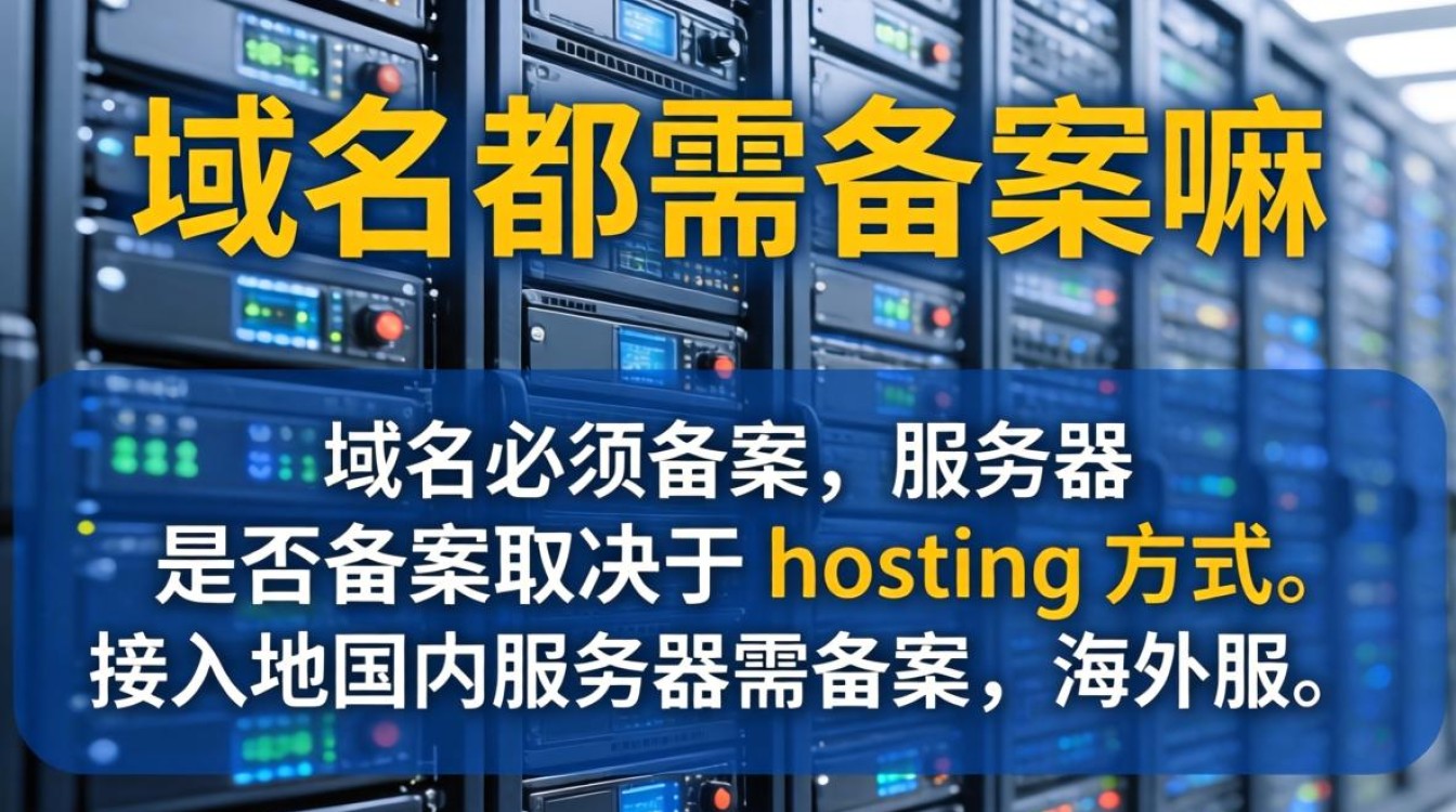 服务器和域名都要备案嘛