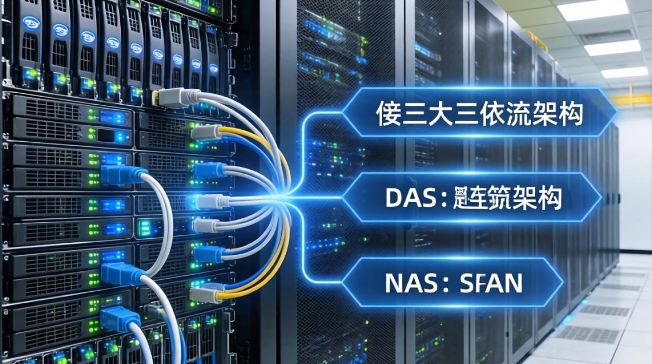 服务器和存储怎么连接的