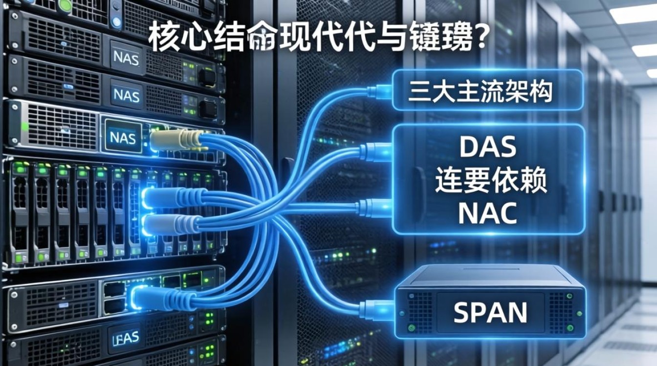 服务器和存储怎么连接的