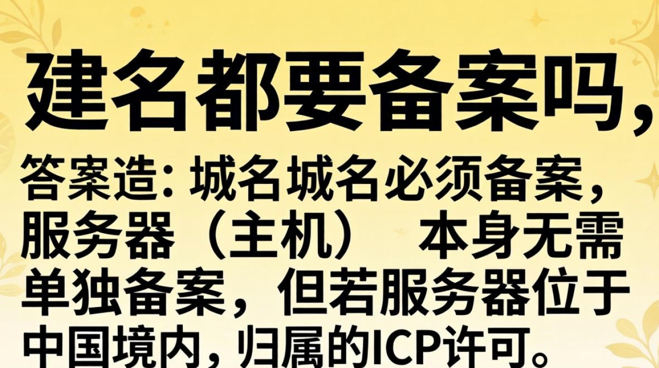 服务器和域名都要备案吗