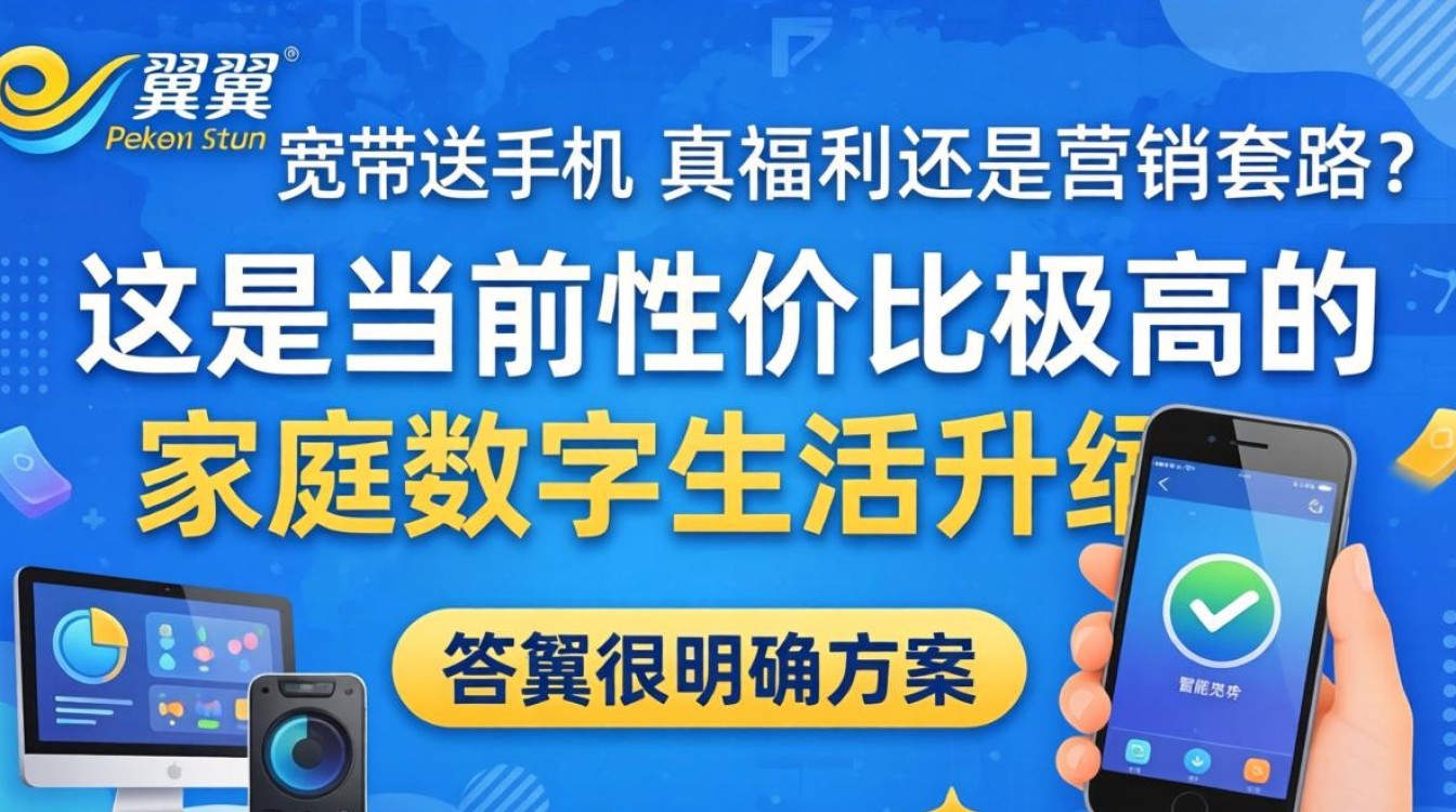 天翼宽带送手机