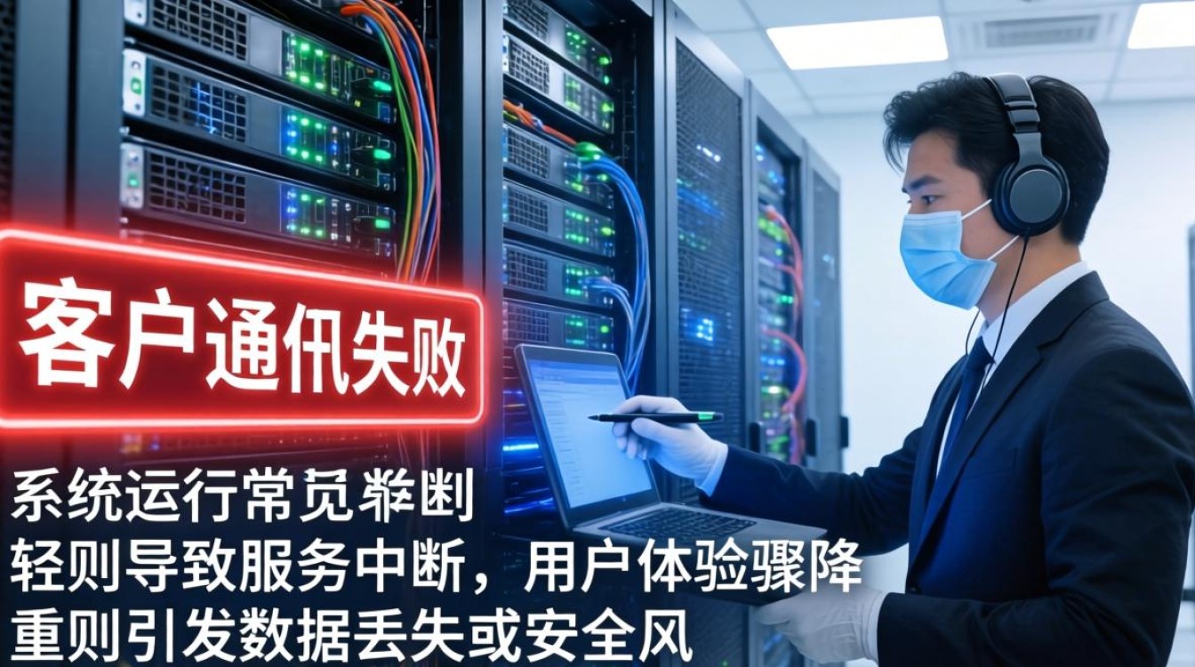 服务器和客户端通讯失败