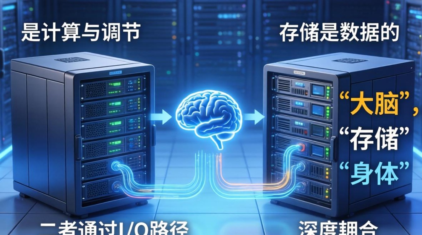 服务器和存储怎么关联