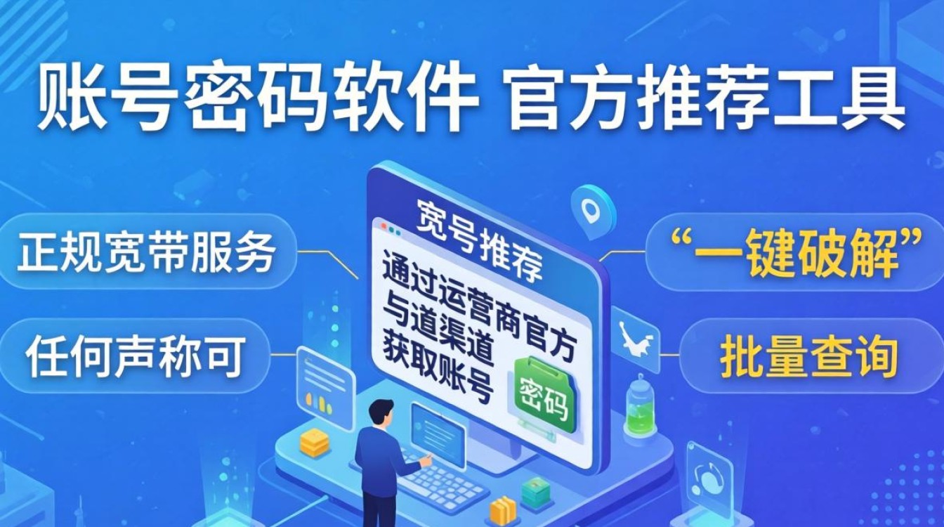 宽带账号密码软件