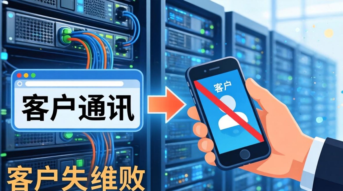 服务器和客户端通讯失败是什么意思