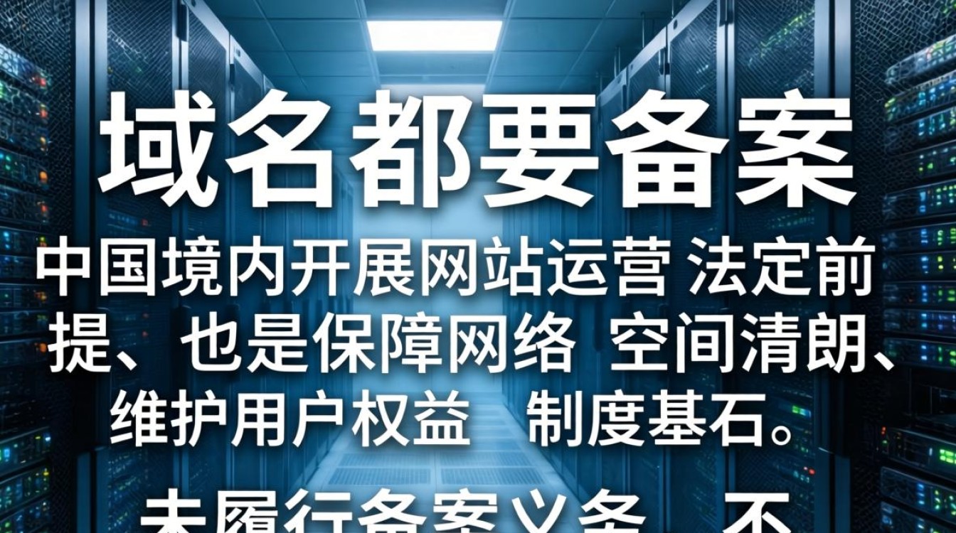 服务器和域名都要备案