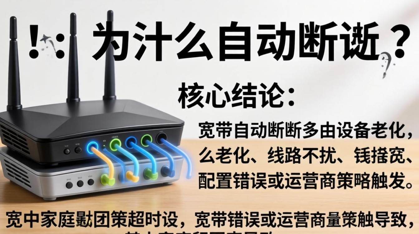 宽带为什么自动断开