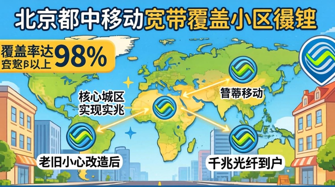 北京移动宽带覆盖小区