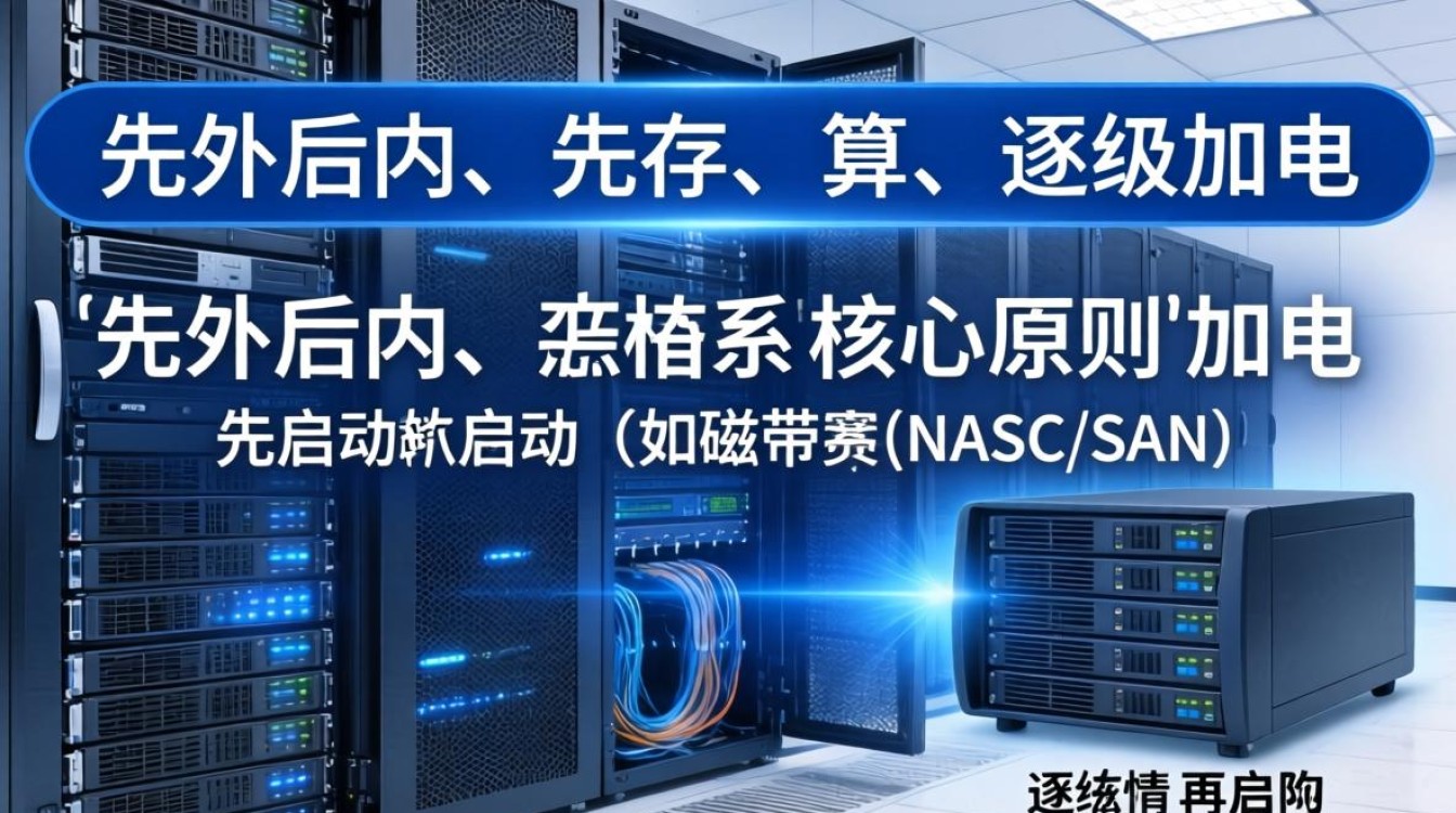 服务器和存储开机顺序