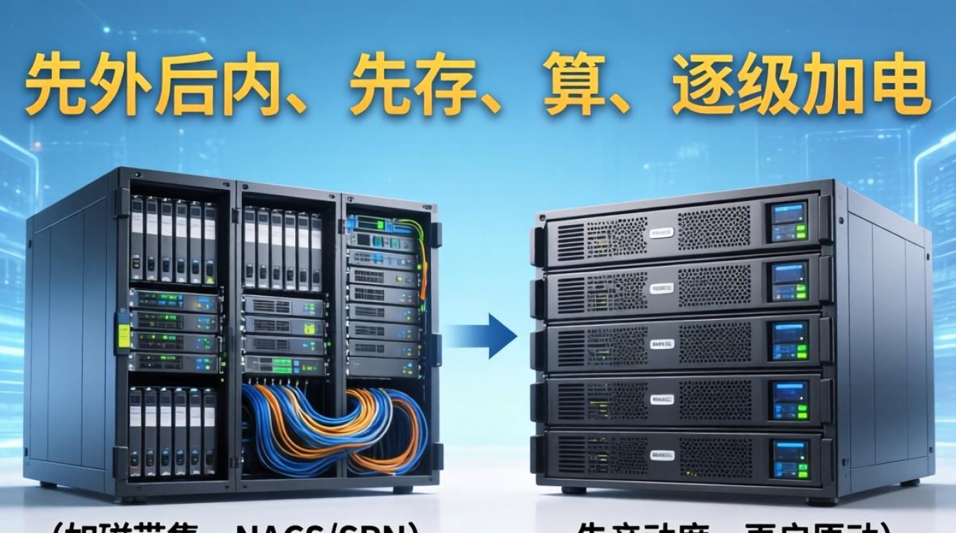 服务器和存储开机顺序