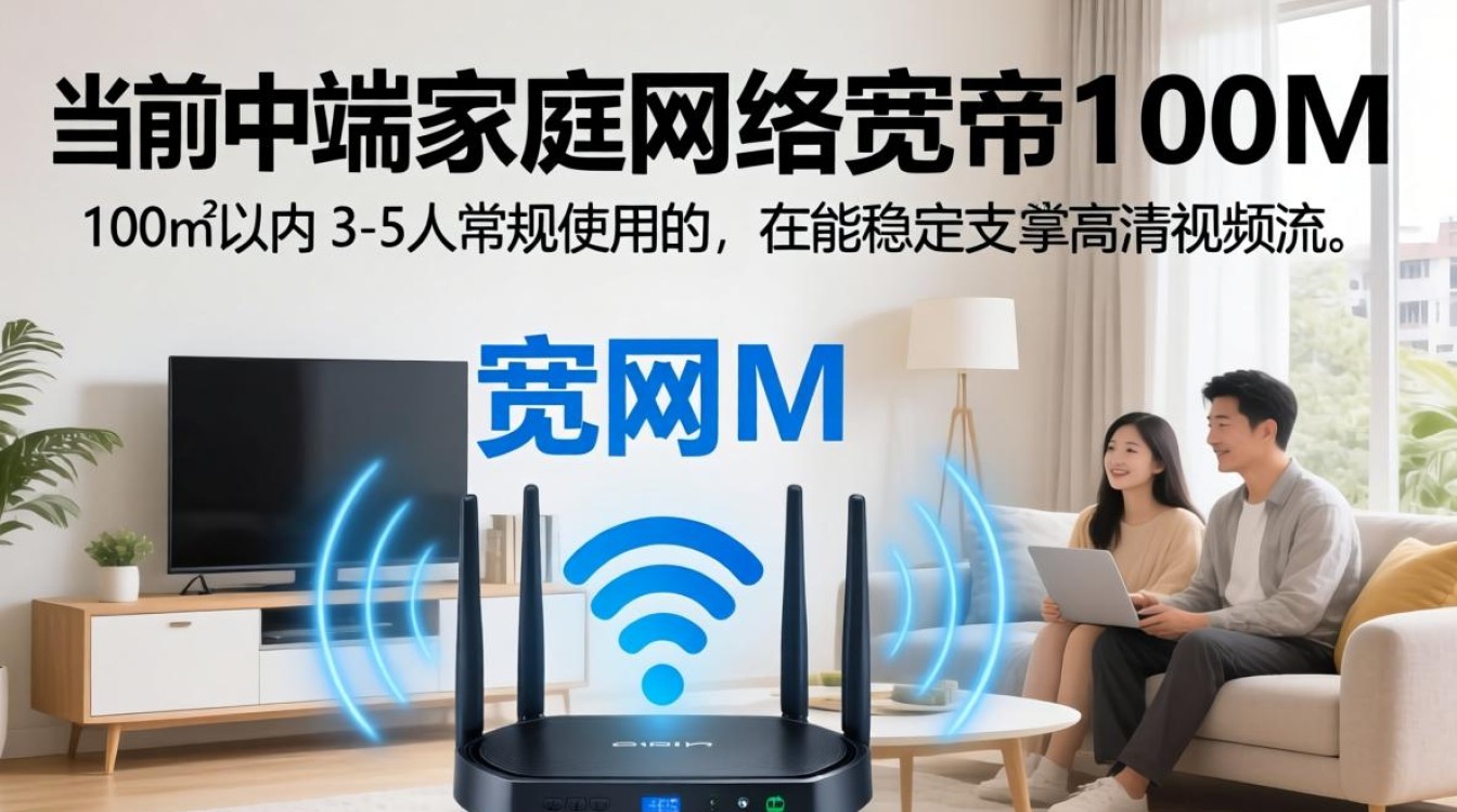 家里宽带100m