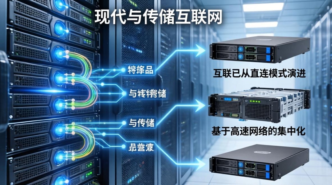 服务器和存储怎么互联