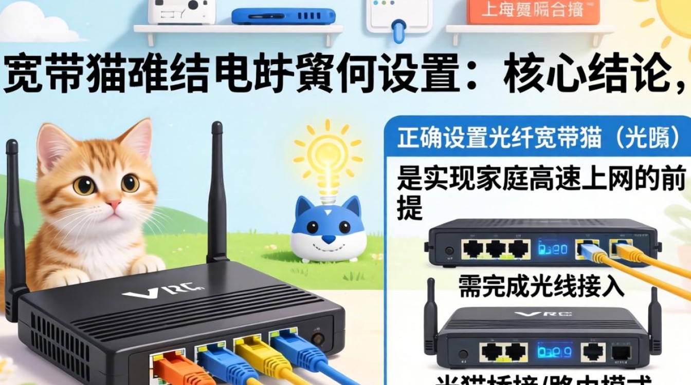 光纤宽带猫怎么设置