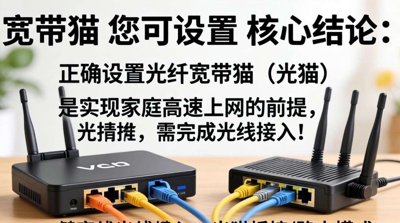 光纤宽带猫怎么设置