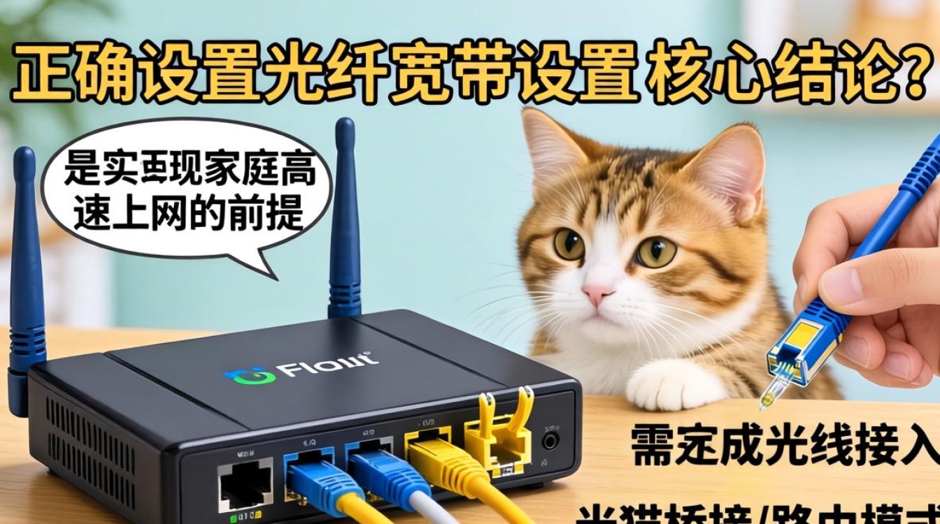 光纤宽带猫怎么设置