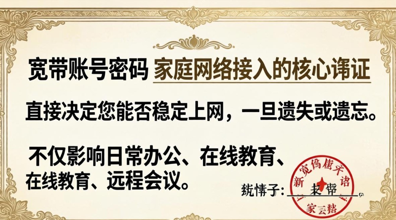 本机宽带账号密码