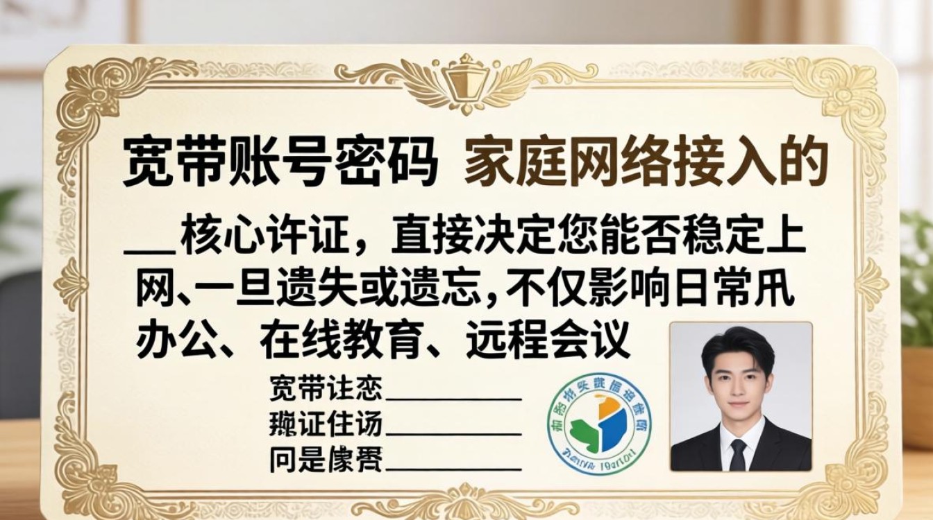 本机宽带账号密码