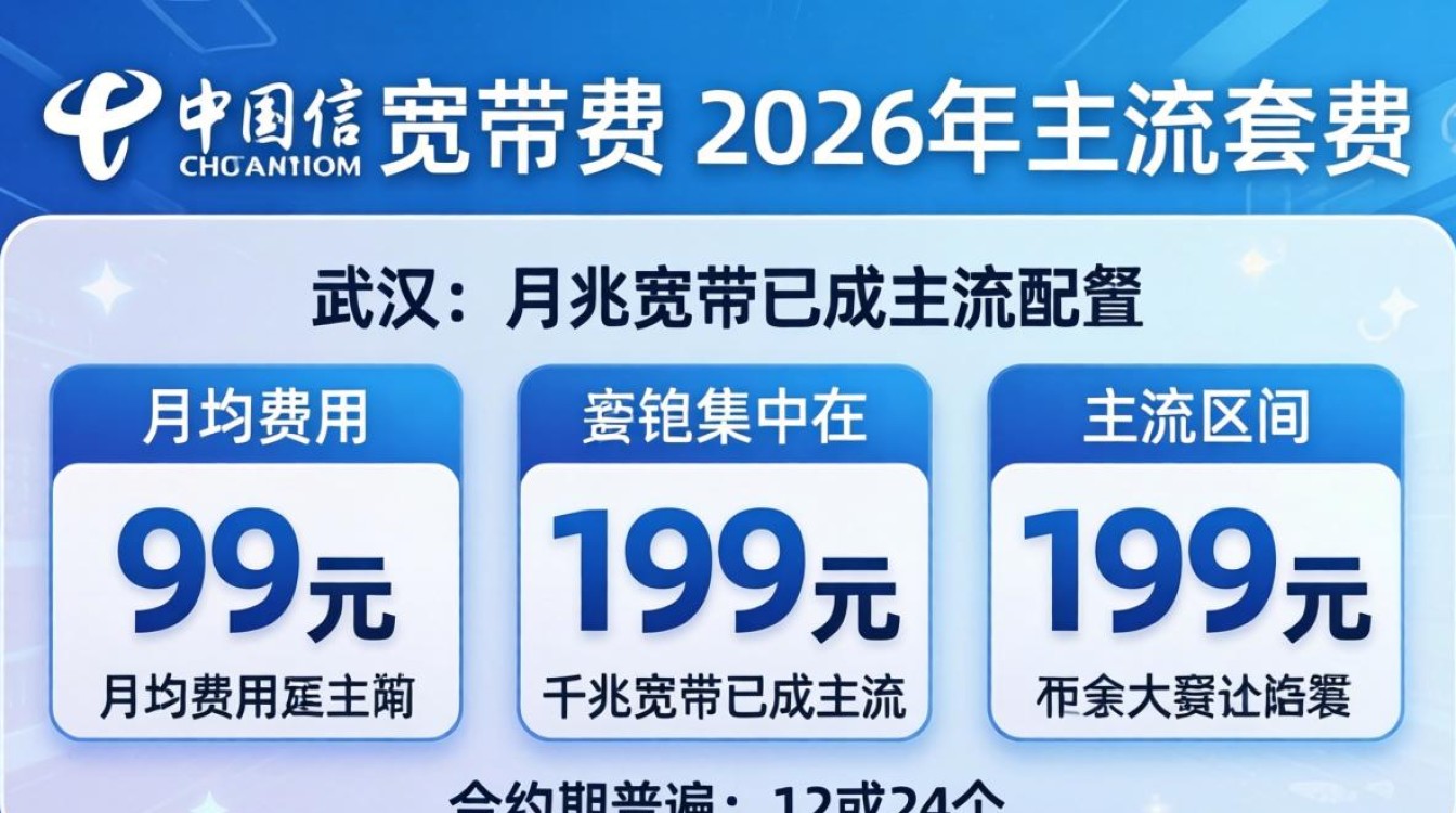 武汉电信宽带费